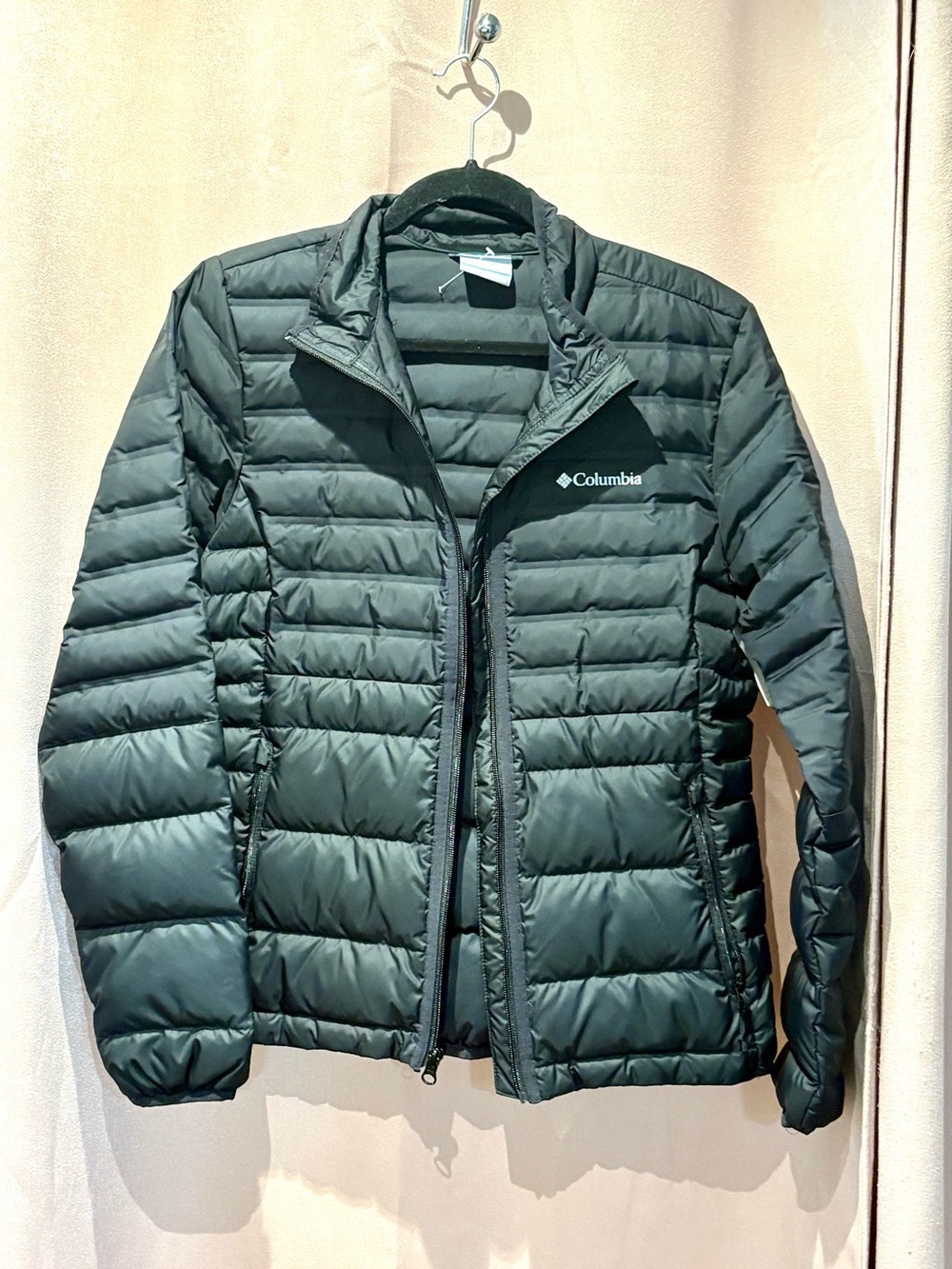 Columbia Men's Black Quilted Packable Puffer Jacket